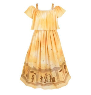 Disney Dress Shop S Hercules Megara Greek Muse Halloween Costume Vacation Yellow